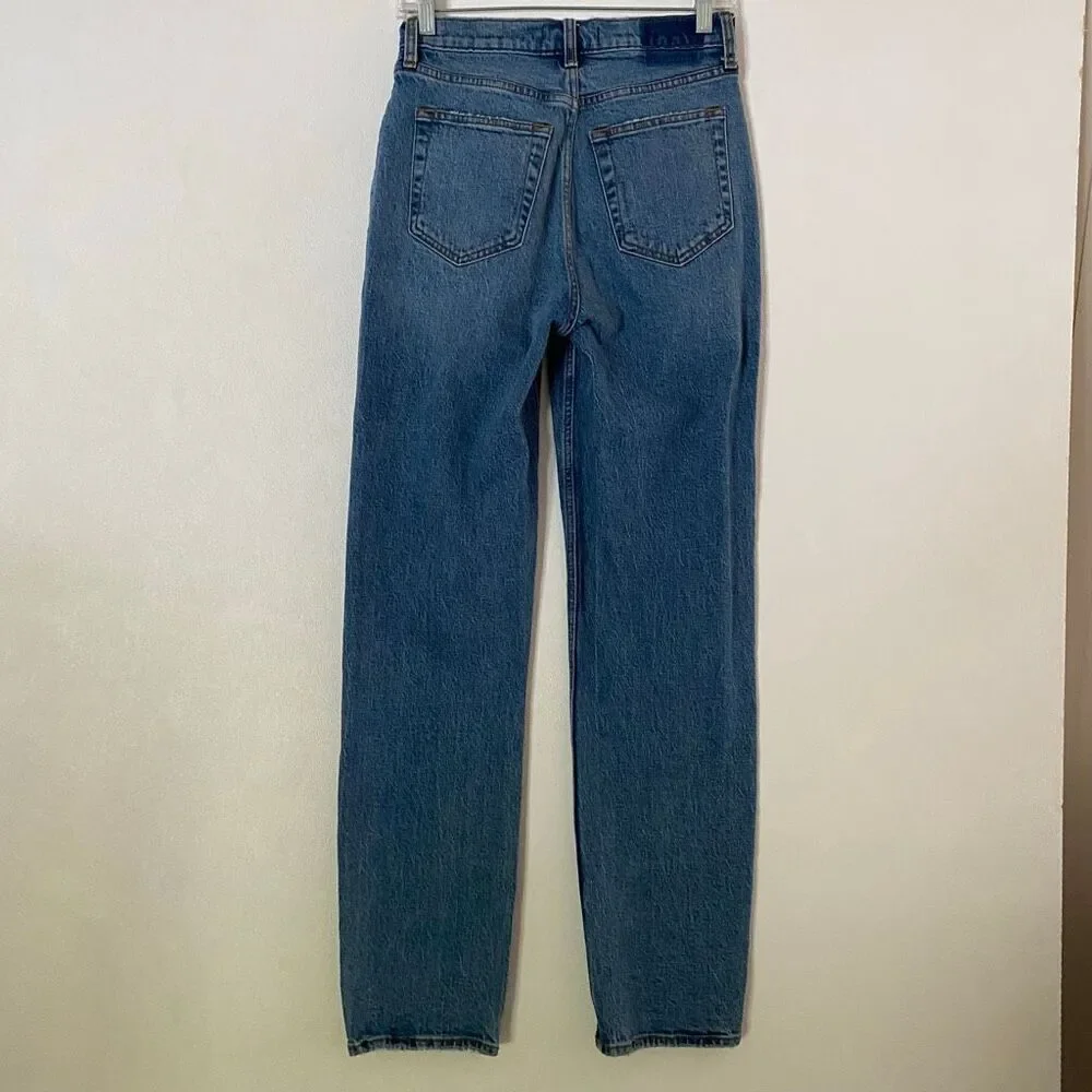 Abercrombie & Fitch 90s High Rise Straight Leg Jeans Size 26